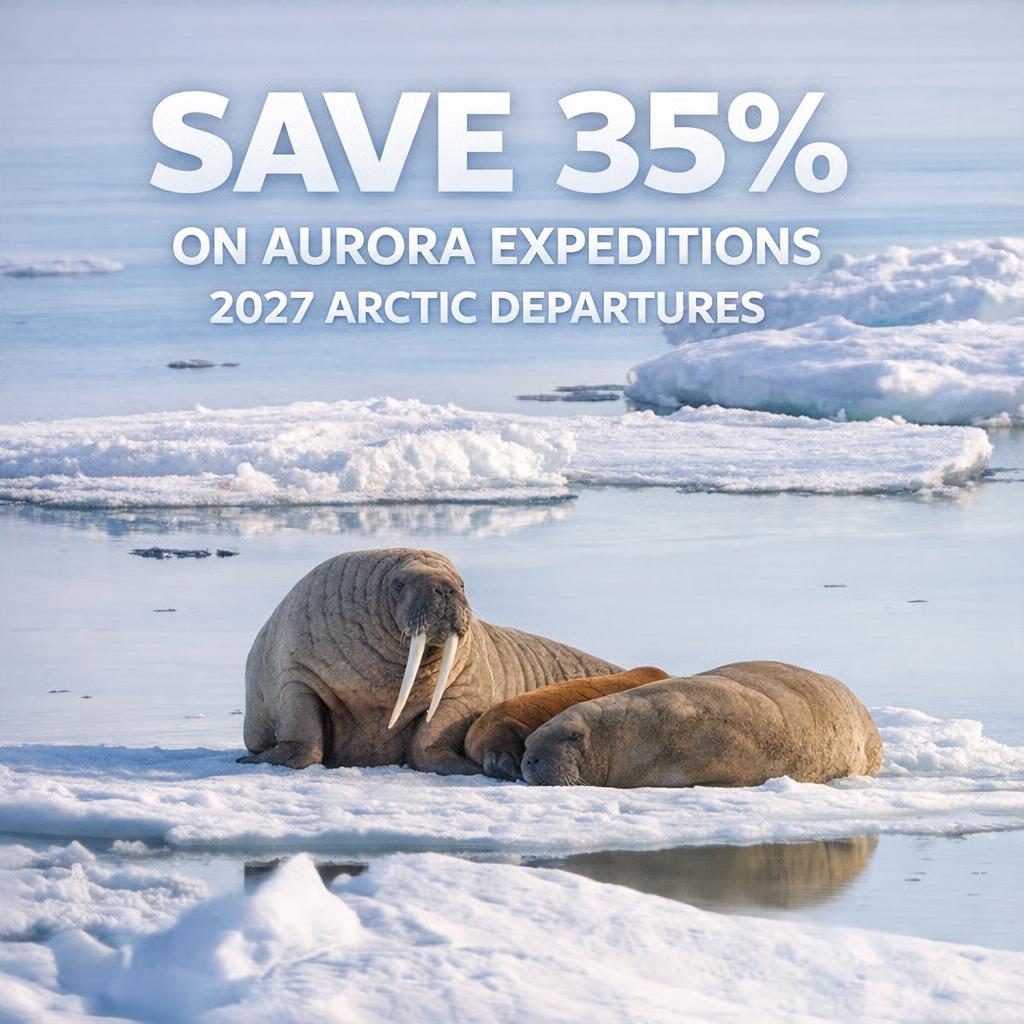Aurora Expeditions Slashes Arctic Prices by up to 35% - Travel Codex