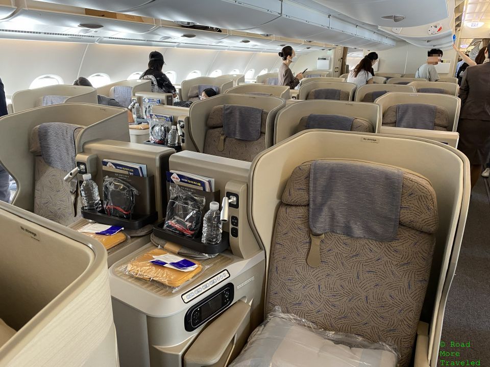 OZ Business Class cabin