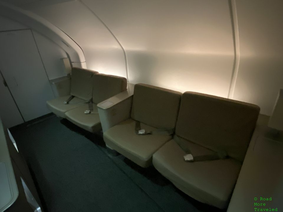 Asiana Airlines A380 Business Class onboard lounge