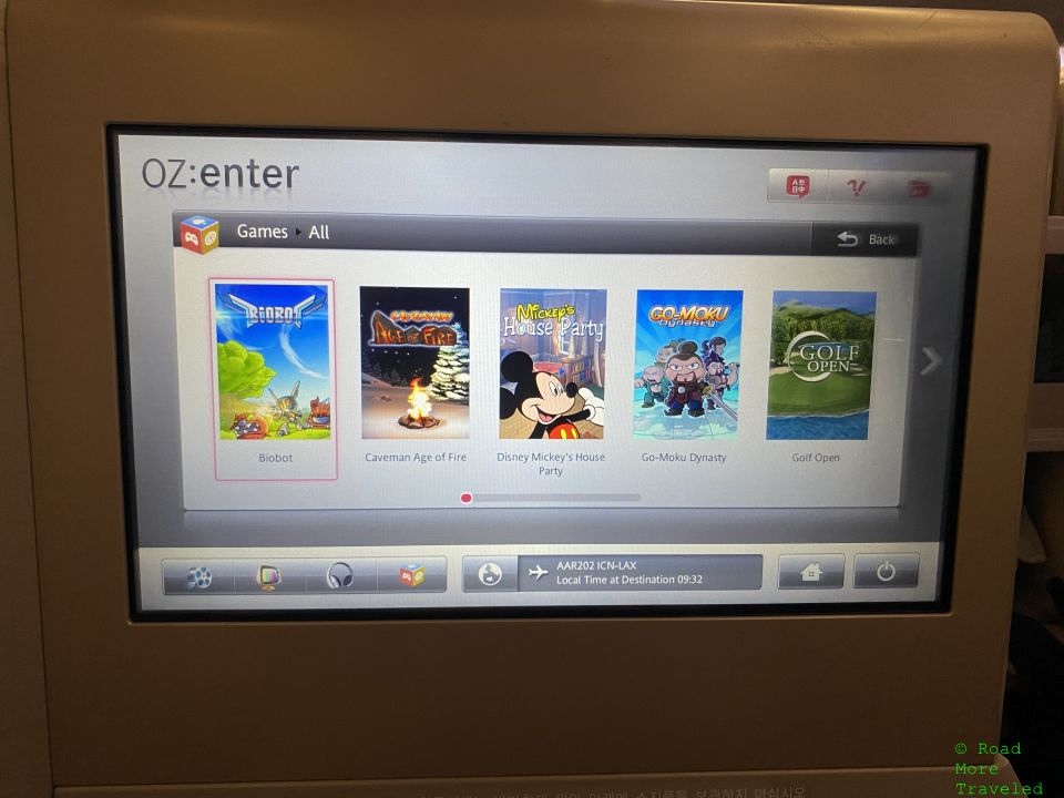 Asiana games selection