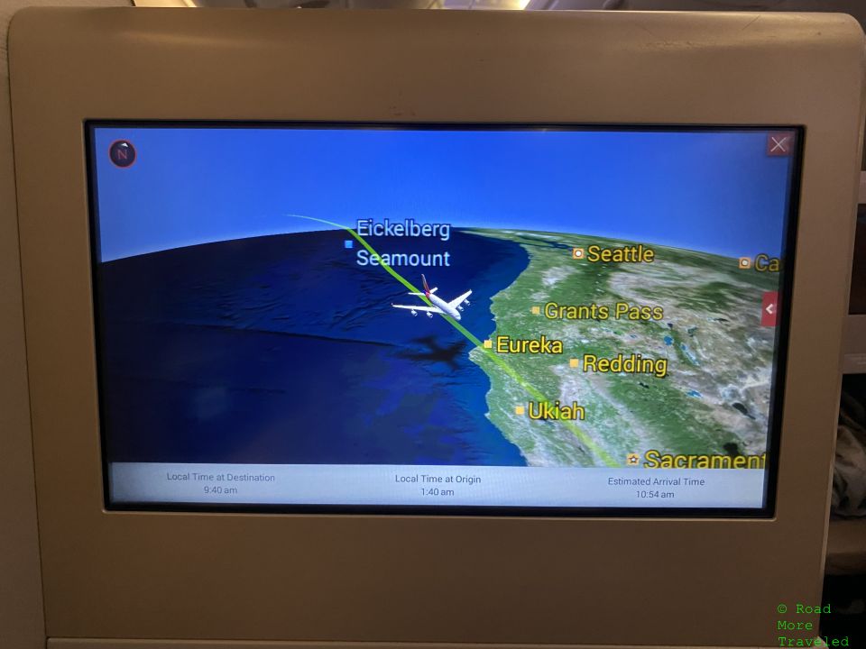 Asiana IFE moving map
