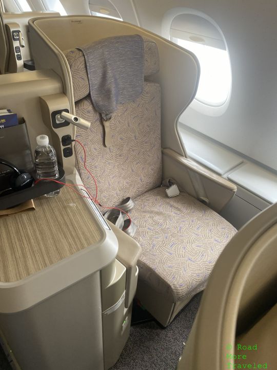 OZ Business Class true window seat