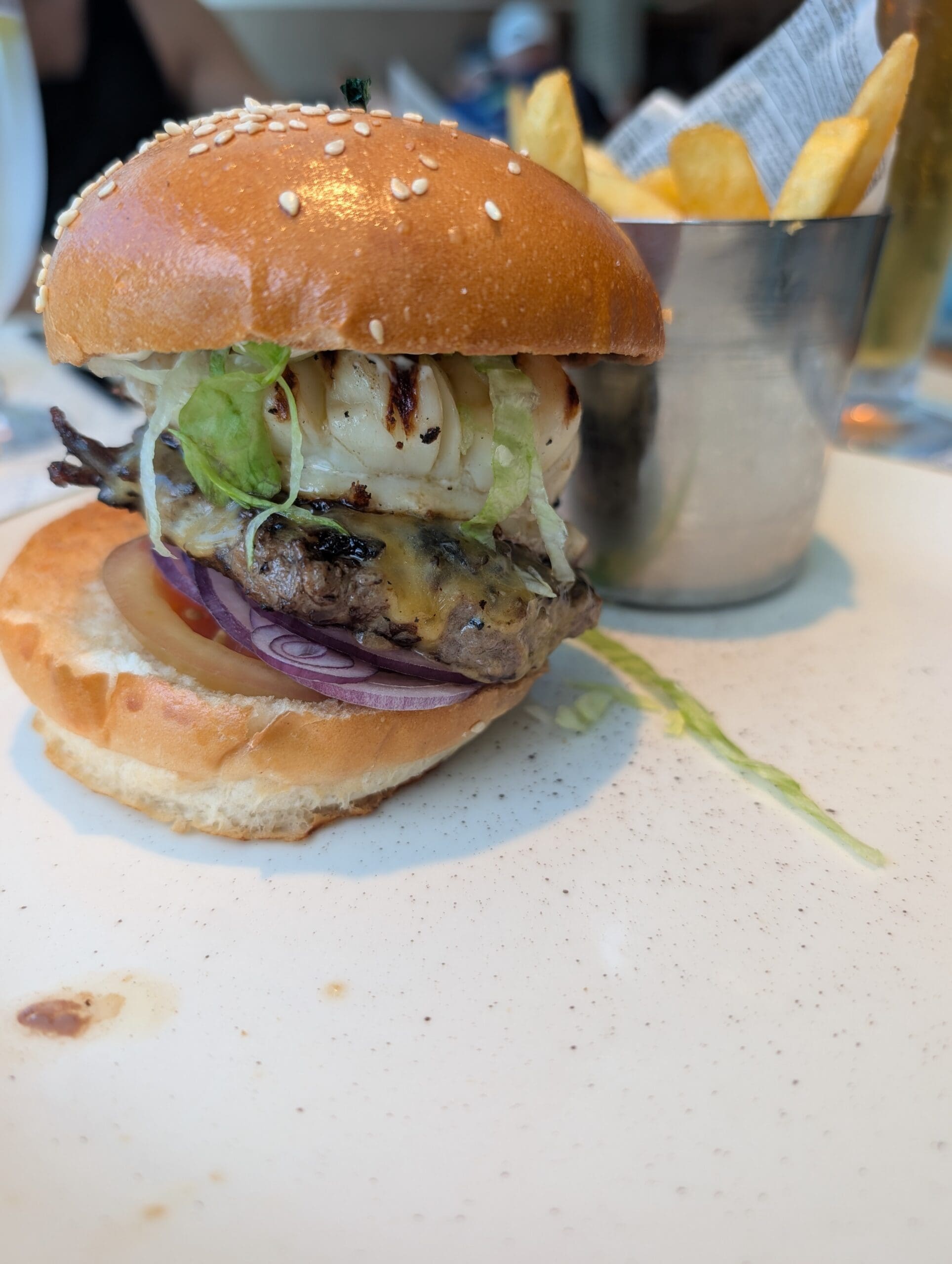 surf and turf burger